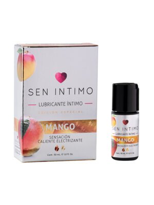Lubricante íntimo Mango Sensación Caliente Electrizante X 30 ml Sen Íntimo