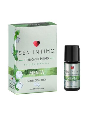 Lubricante Íntimo Menta Sensación Fría x 30 ml Sen Íntimo