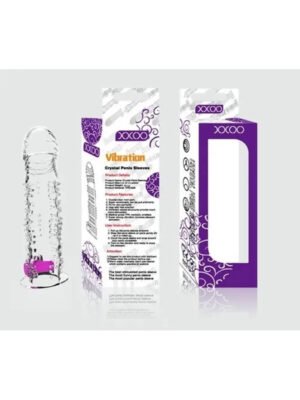 Funda morada con vibracion