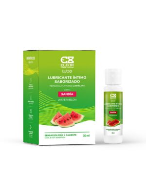 Lubricante Saborizado Sandía Elixir 30 ML