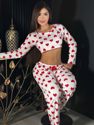PIJAMA CORAZONES