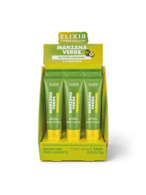 Gel Intimo Saborizado Manzana Verde Elixir 15ML